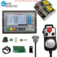cnc motion controller kit ddcsv3 1ddcsv4 1 motion control system 3 axis 4 axis motor emergency stop electronic handwheel