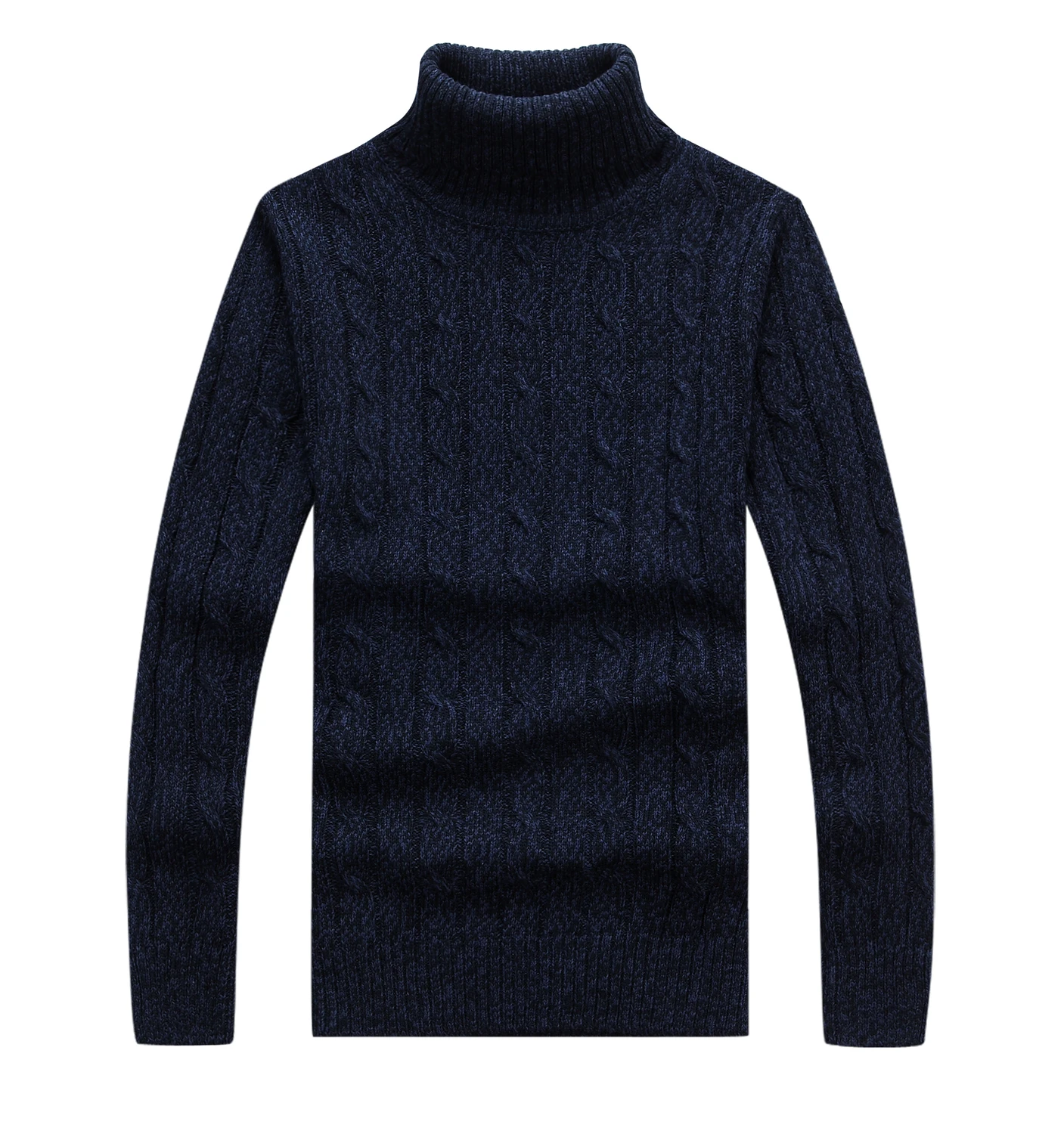 Мужской зимний свитер 2020 плотный теплый кашемировый водолазка модные мужские