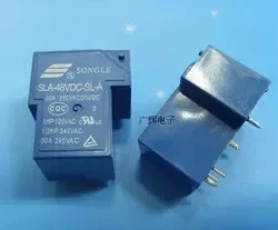 

10PCS/LOT NEW relay SLA-48VDC-SL-A SLA-48VDCSLA 48VDC 30A 250VAC T90 48V DC48V SONGLE DIP4