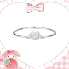 Симпатичный простой браслет, милый браслет с подвесками в виде кролика, дизайнерские Подвески для изготовления браслетов