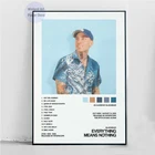 Альбом для фотографий Blackbear Rap MT655, Настенная картина со звездами и надписью все значит, Постер и принты на холсте для гостиной, домашний декор