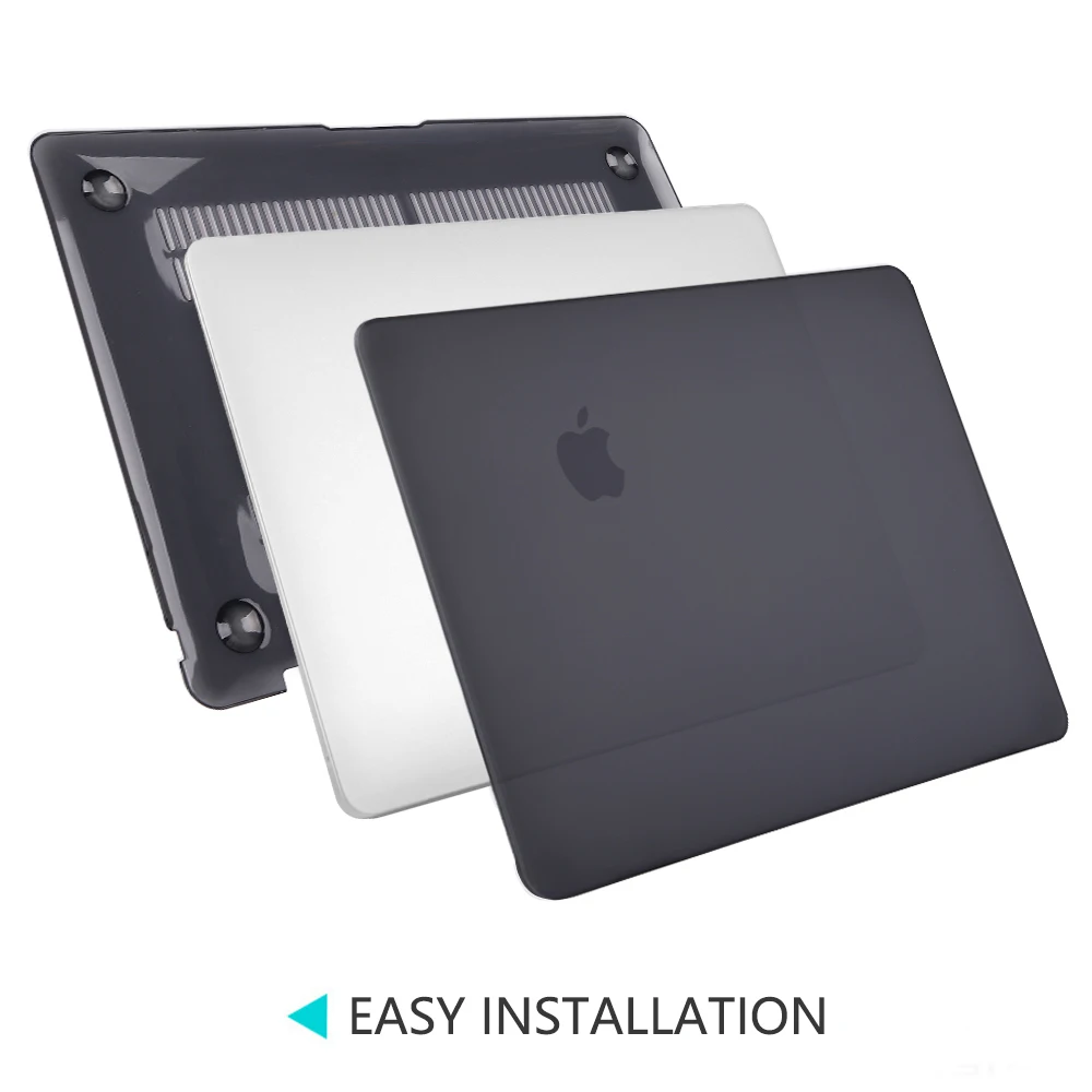 Матовый и Кристальный жесткий чехол с клавиатурой для 2020 Macbook Pro 13 TouchBar A2159 2018 Air A1932