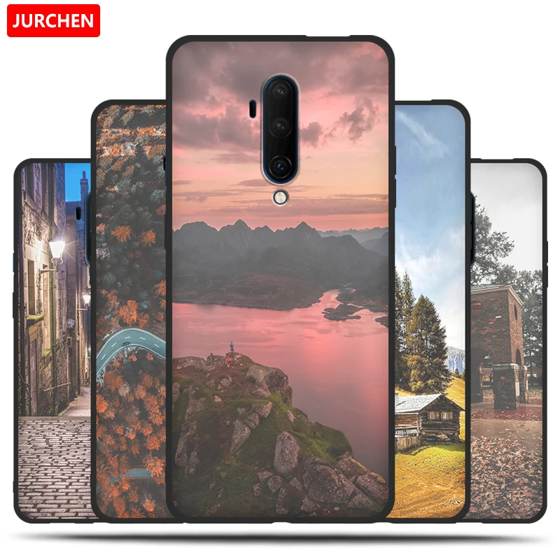 JURCHEN роскошный силиконовый чехол для телефона OnePlus 7T Pro Модный дизайн Печать