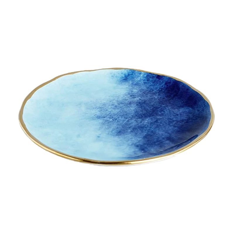 Керамика фарфоровые тарелки Ланч столовая вечерние Ресторан сервировочное