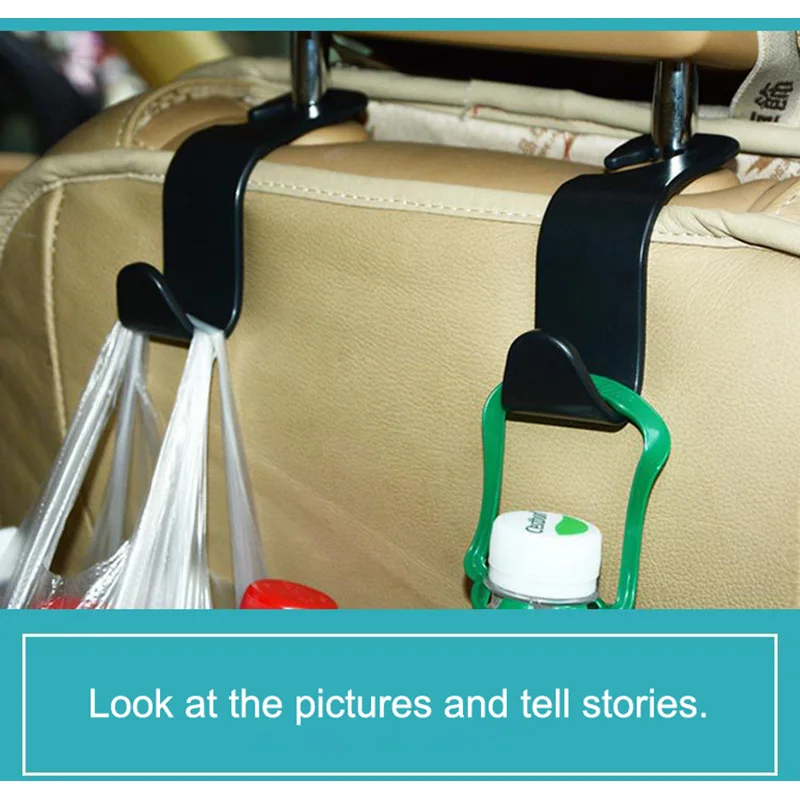 1 шт. автомобильный крючок на спинку сиденья подголовник вешалка держатель