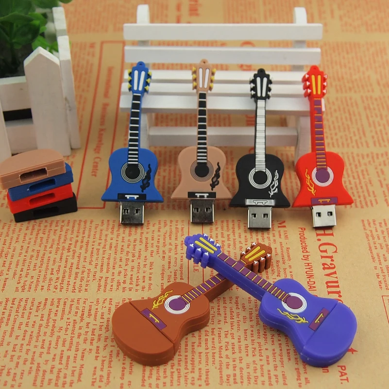 

Instrument Model USB Flash Drive 4GB 8GB 16GB 32GB 64GB USB Stick Cartoon Violin Piano Guitar Flash Disk Memory Stick Pendrive