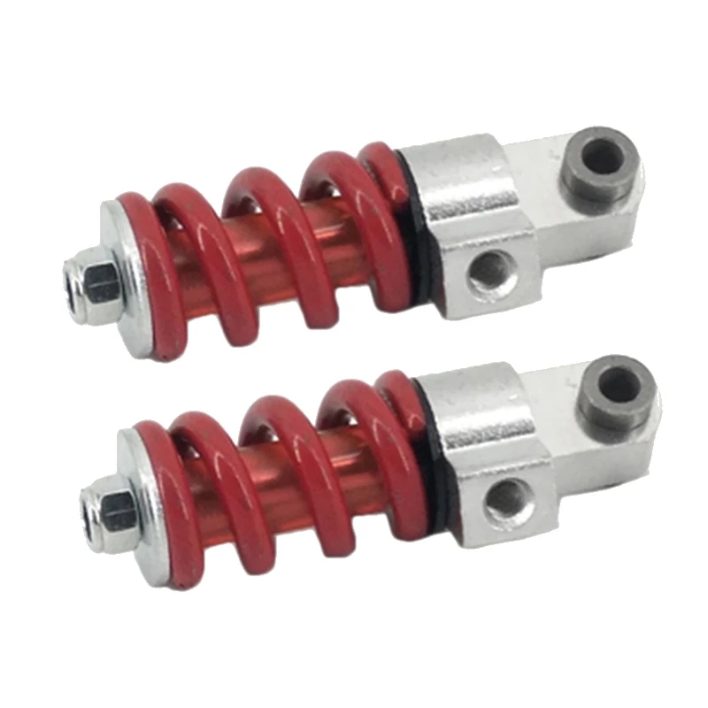 

2 Pcs Scooter Metal Rear Suspension Bumper Spring Shock Absorber Rear Shock Absorber for Kugoo 8 Inch Electric Scooter