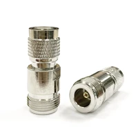 1pc wifi adapter n female jack to tnc male plug rf coax convertor straight nickelplated connector new wholesale