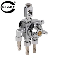 stary pneumatic adjustable pressure feed automatic spray gun for liquid spraying paint oil water solvent heavy duty sprayer set