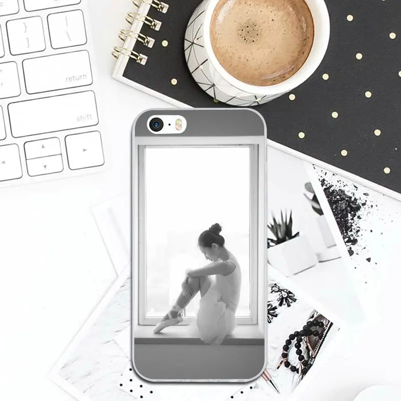 Hot Ballet Dancer Soft TPU Silicone Mobile Phone Cases Bags for iPhone X XR XS Max 10 7 6 6s 8 Plus 4 4S 5 5S SE 5C Coque Shell | Мобильные