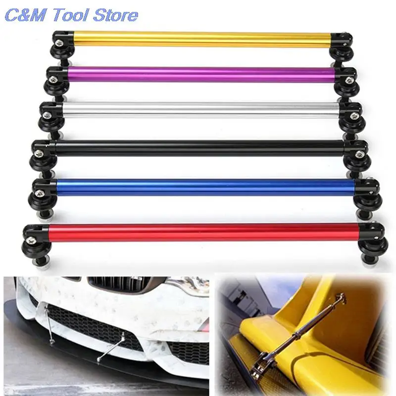 

2x Universal Lip Splitter Rod Support Bars 200mm Adjustable Front Rear Bumper