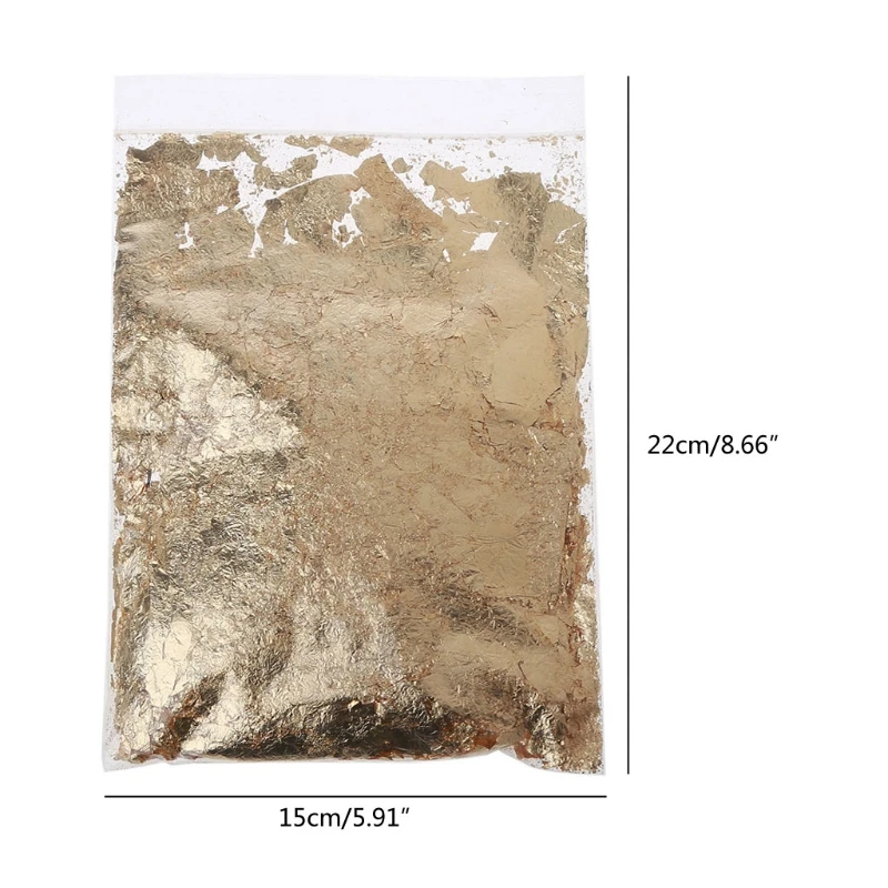 

20g Large Pack Metallic Foil Flakes Decor Paper Resin Mold Fillings Art Crafts