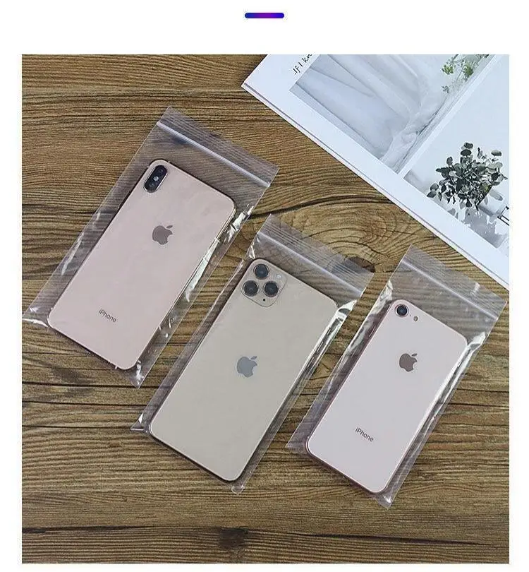 Пылезащитный Водонепроницаемый чехол с застежкой-молнией для Iphone X XS max XR 8 7 6 6S Plus, прозрачные защитные пластиковые герметичные пакеты, 150 шт. (art.: 3920bb8fd7d85) - 3920bb8fd7d85
