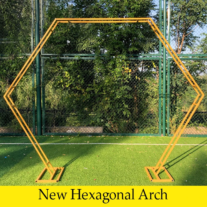 Свадебное украшение арки шестигранное арки|Свадебные арки| |