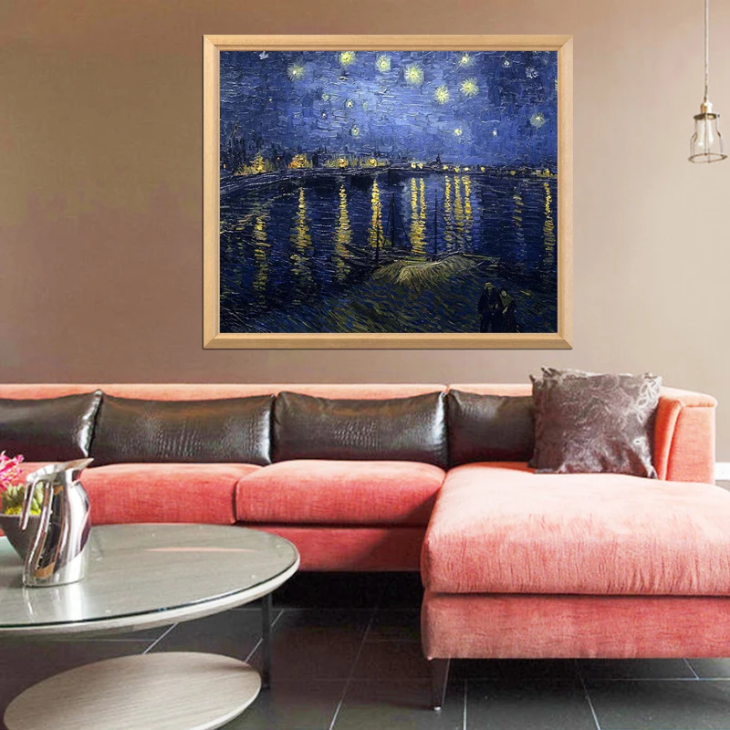 Алмазная 5D живопись из серии Винсент Ван Гог вышивка круглых квадратных страз