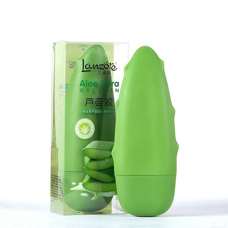 Увлажняющий отбеливающий крем для лица с алоэ вера против акне одноразовая маска