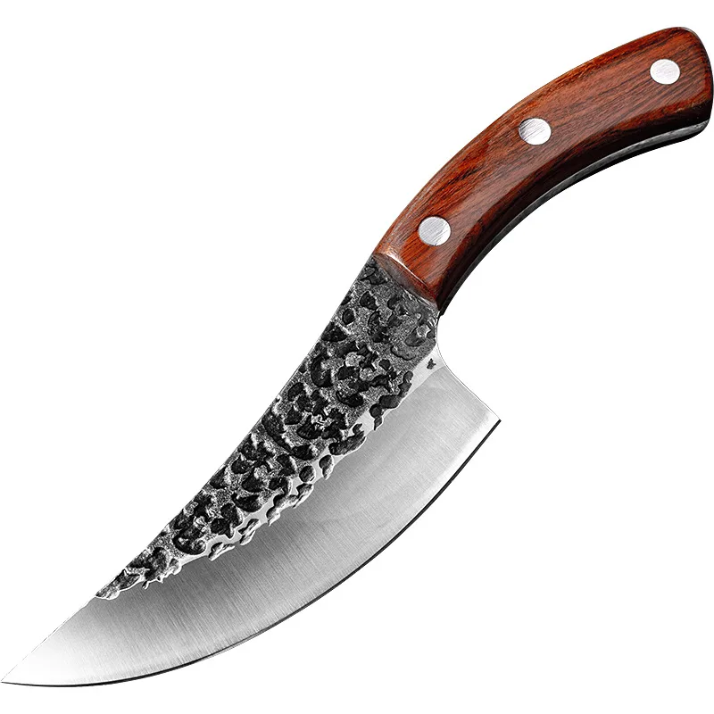 

Liang Da Japanese High carbon steel forging knife hand-made by chef tang, sliced with kitchen knife, butcher knife Boning knife