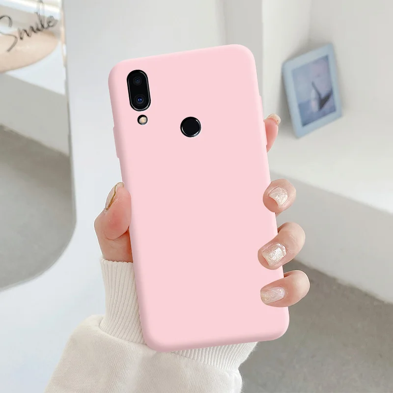 case for meizu note 9 case soft tpu silicone case solid color protective phone shell for meizu note 9 back cover cases free global shipping