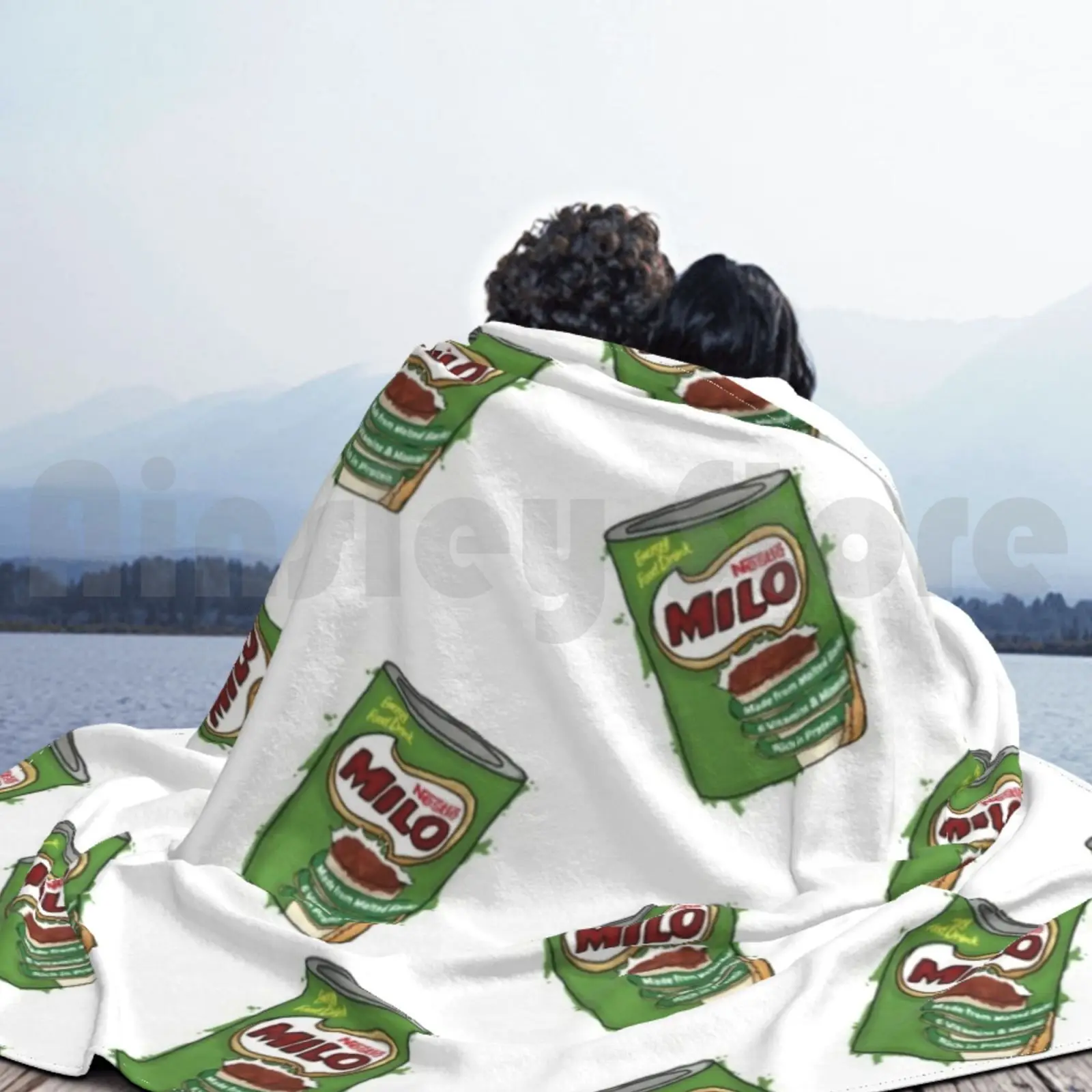 Одеяло The Drink You Eat модное под заказ 2683 Milo Australia молочный коктейль шоколадного