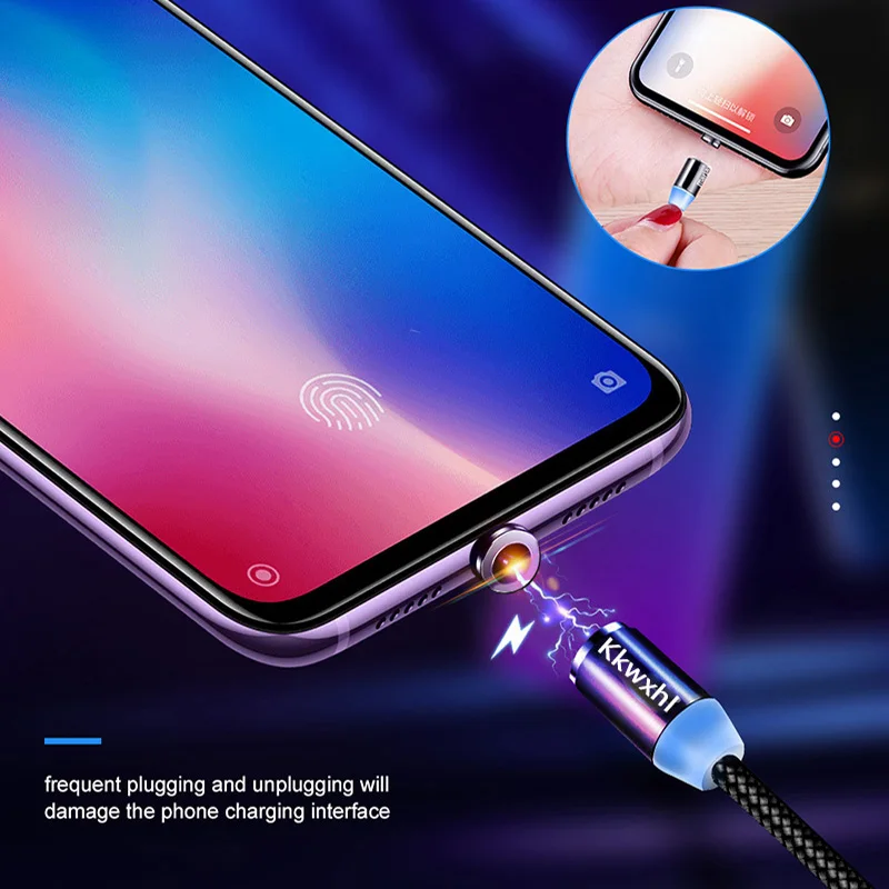 Магнитный зарядный кабель USB Type C для Meizu 16T 16th Plus 16 (16X) 15 Note 9 16s Pro 16Xs | Мобильные