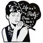 Брошь для рюкзака, жесткая эмалированная брошь на воротник для одежды