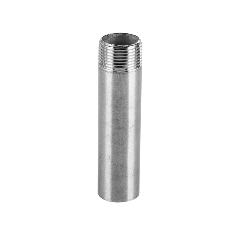 1 шт. 1-1/4 1-1/21 &quotlength100mm фитинги BSP с наружной резьбой Длинный ниппель 304 из