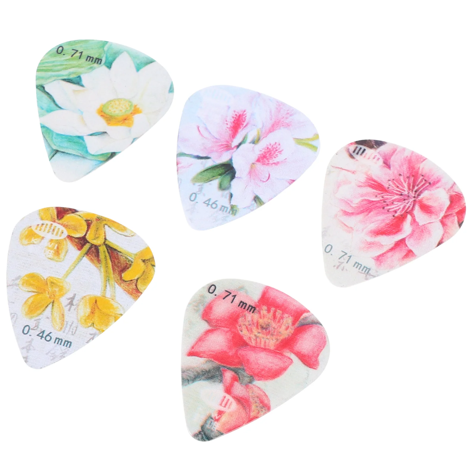 

5pcs Premium Guitar Picks Acoustic Guitar Picks Useful Picks for Guitar Ukulele