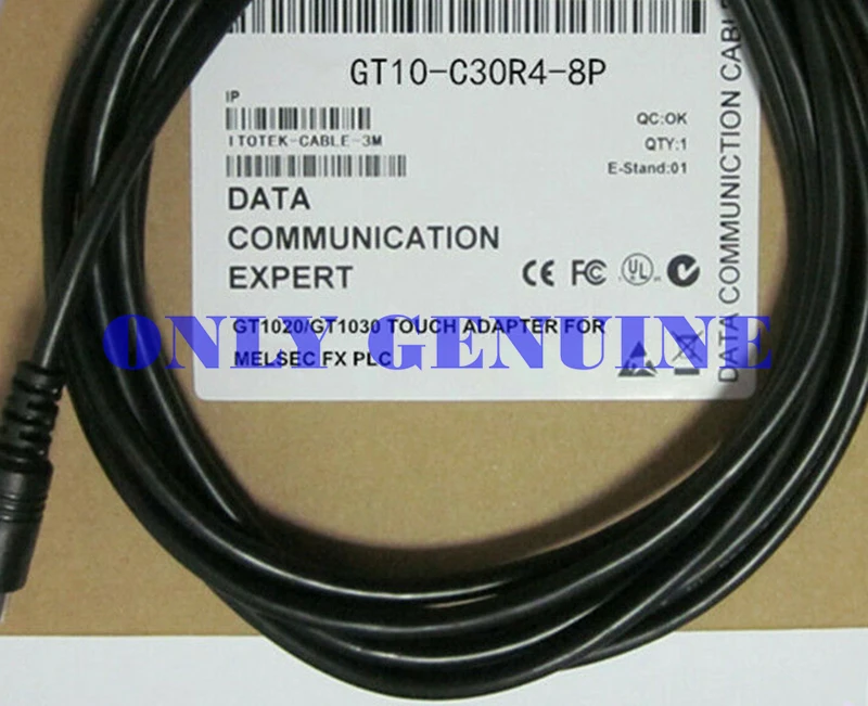 Новый Mitsubishi PLC соединительная линия GT10-C30R4-8P GT1020 GT1030 HMI к FX кабель | Обустройство