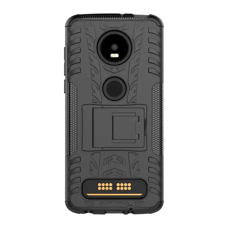 Сверхмощная Защитная обшивка чехол для Motorola Moto Z4 Play/Z3 Play/Z2 Play/Z Play задняя крышка
