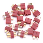 T-образный штекер, 10 пар20 пар, штекер и гнездо, Т-образный штекер в стиле Deans для литий-полимерного аккумулятора радиоуправляемого квадрокоптера