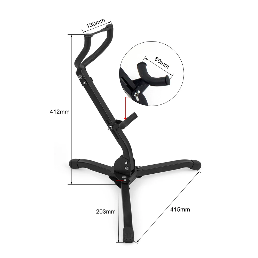 Складная стойка для альт-саксофона тенор-держатель саксофона портативный