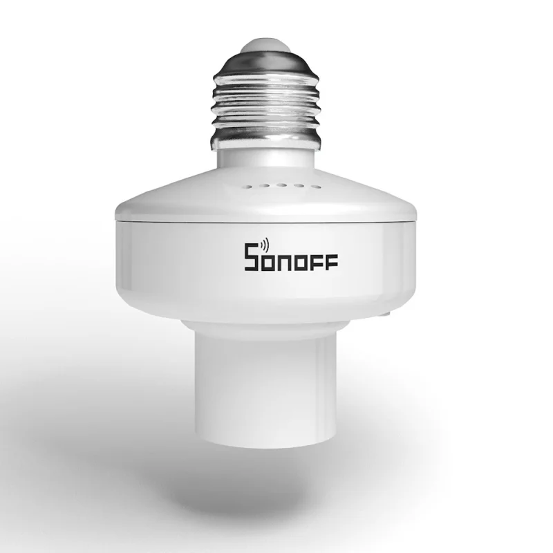 Смарт-выключатель Sonoff Slampher R2 RF 433 МГц управление через приложение E27 Wi-Fi |