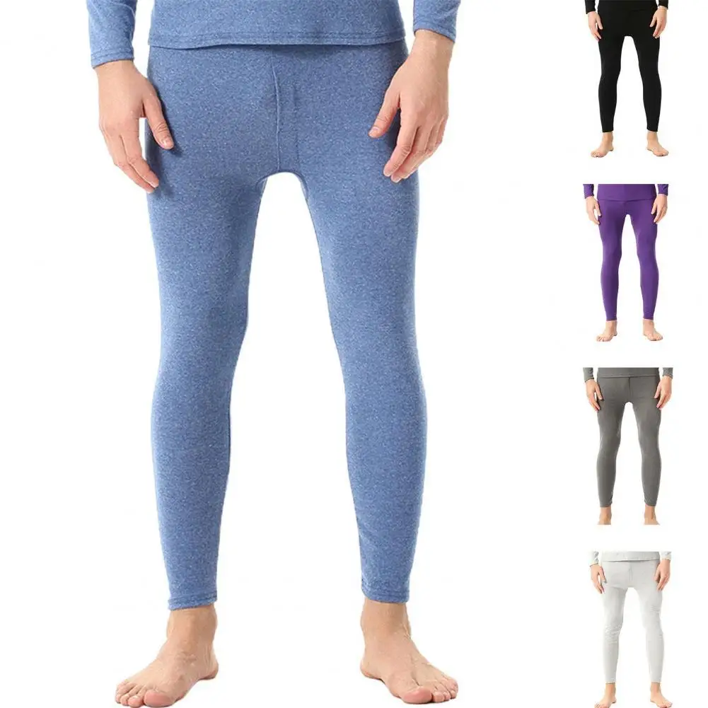 

Practical Warm-keeping Men Leggings Men Pants for Winter Thermal Underwear Bottoms Pants Gym Leggings Men Running Sport Pants