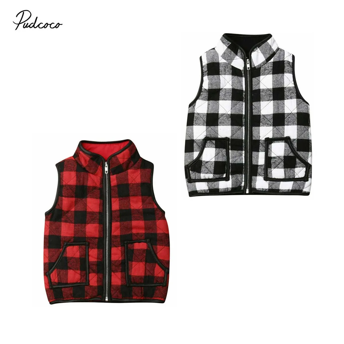 2019 Брендовая детская Зимний жилет для маленьких девочек толстовки с капюшоном и