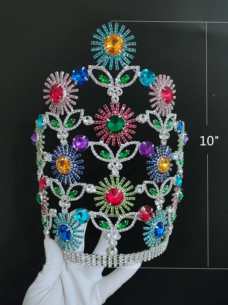 

Hair Accessory for Women Big Crowns High Quality pageant crown