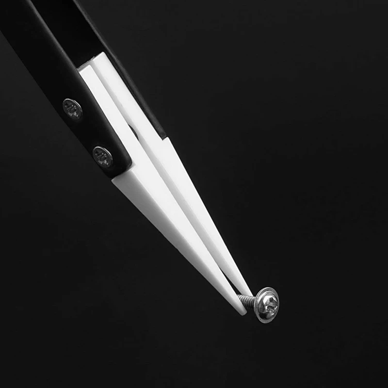 Новый Антистатический керамический Tweezers электронная сигарета промышленный