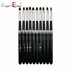 1 шт. черный фототерапии ручка УФ Гель-лак для ногтей, щетка подходит для профессионального и домашнего Применение ногтей кисть