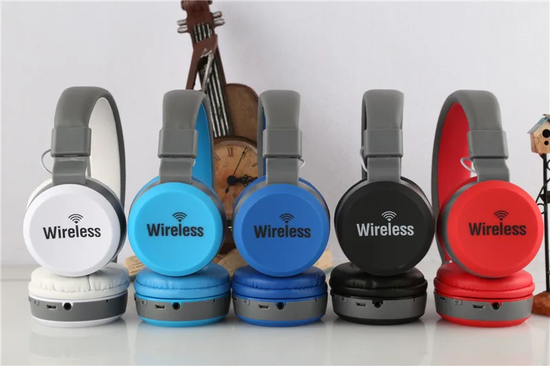 Новые Bluetooth 5,0 стерео наушники Беспроводная складная гарнитура fm-радио TF карта аудио MP3 регулируемые наушники с микрофоном для музыки