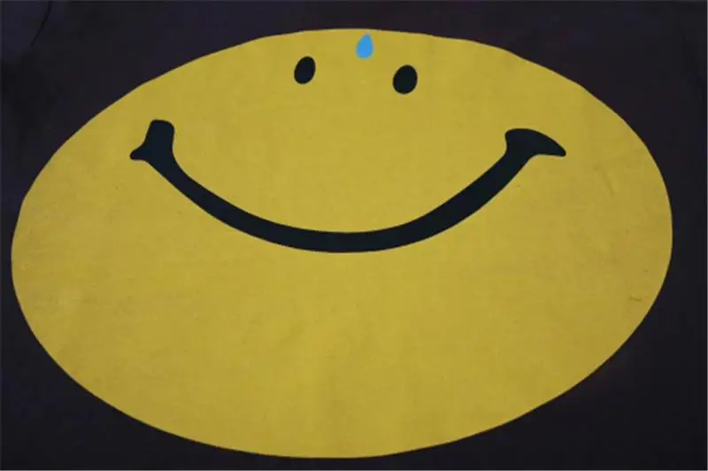 

Top Quality Summer Style Digital direct Printing Smiley T-Shirt Men Women O-Neck Tees Cotton Short Sleeve T-Shirt Men