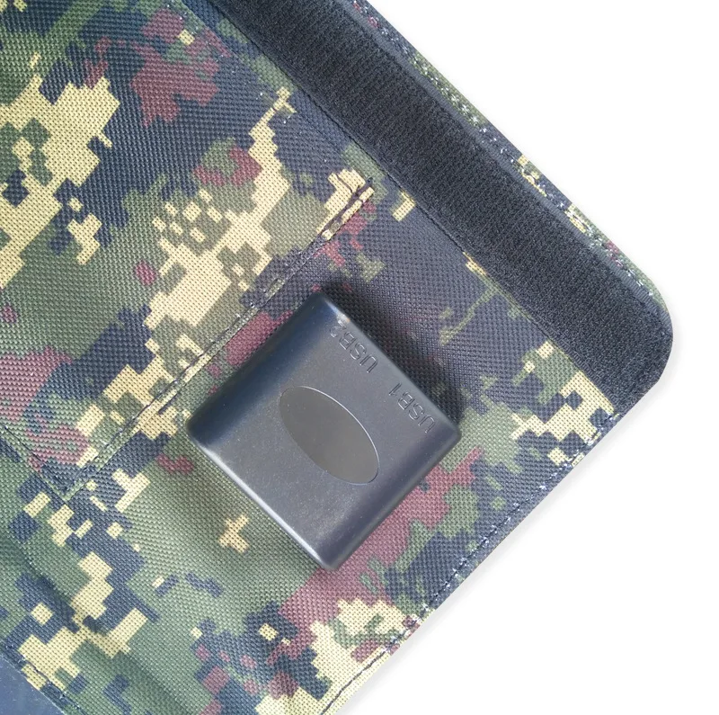 Портативное складное водонепроницаемое зарядное устройство 20 Вт для солнечной