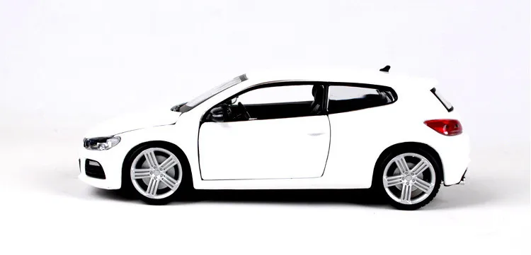 Изысканная серия 1:24 Scirocco R модель сплава, моделирование литья под давлением Расширенная коллекция и Подарочное украшение