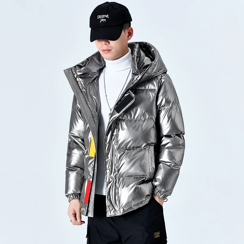 

2020 Newest Fashion Thick Cotton Men Coat Hood Jacket Relax Cut Thick man tops hot selling male Casual winter outwear coats