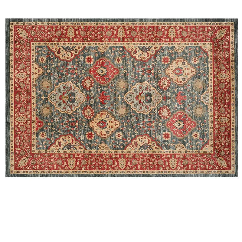 

Turkish Persian Retro Carpet For Living Room Bedroom Large Area Rug Modern Home Ethnic Style Bedside Carpet Coffee Table Mat