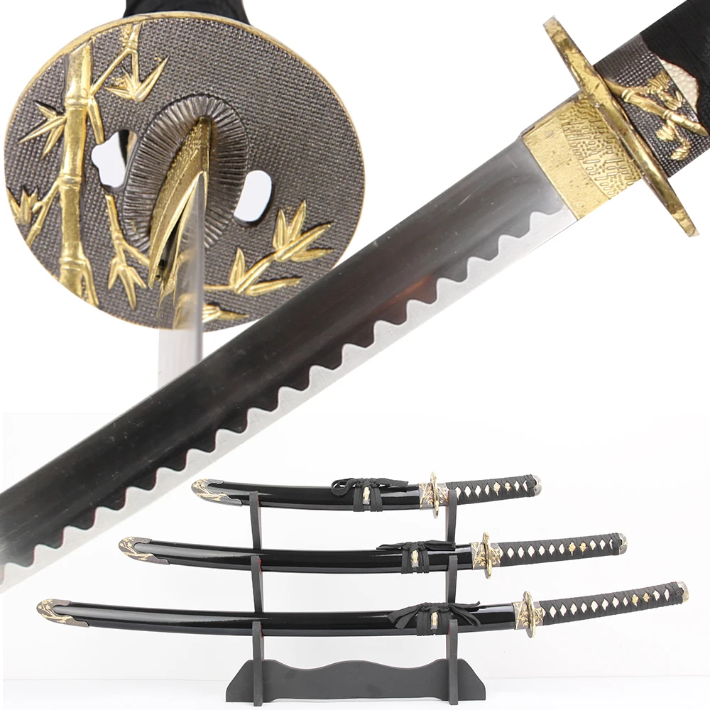 Бесплатная доставка Декоративные мечи 3 шт./компл. с деревянной подставкой