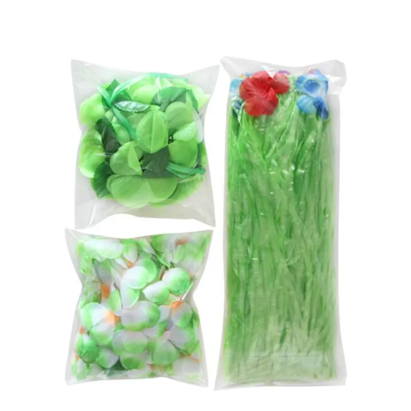 Дети девочки Hawaii Flower Lei хула повязка гирлянда браслеты для ног полосы бюстгальтер
