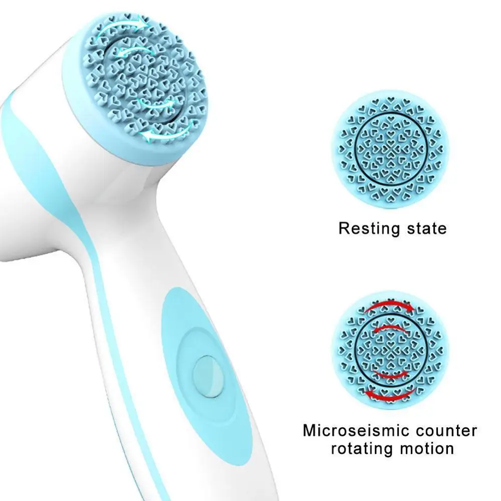 Электрическая Очищающая щетка ультразвуковой очиститель пор гальваническая
