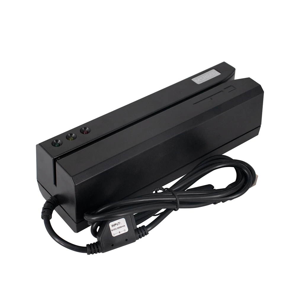 Считыватель магнитных карт MSRE206 писатель кодировщик Swipe USB интерфейс