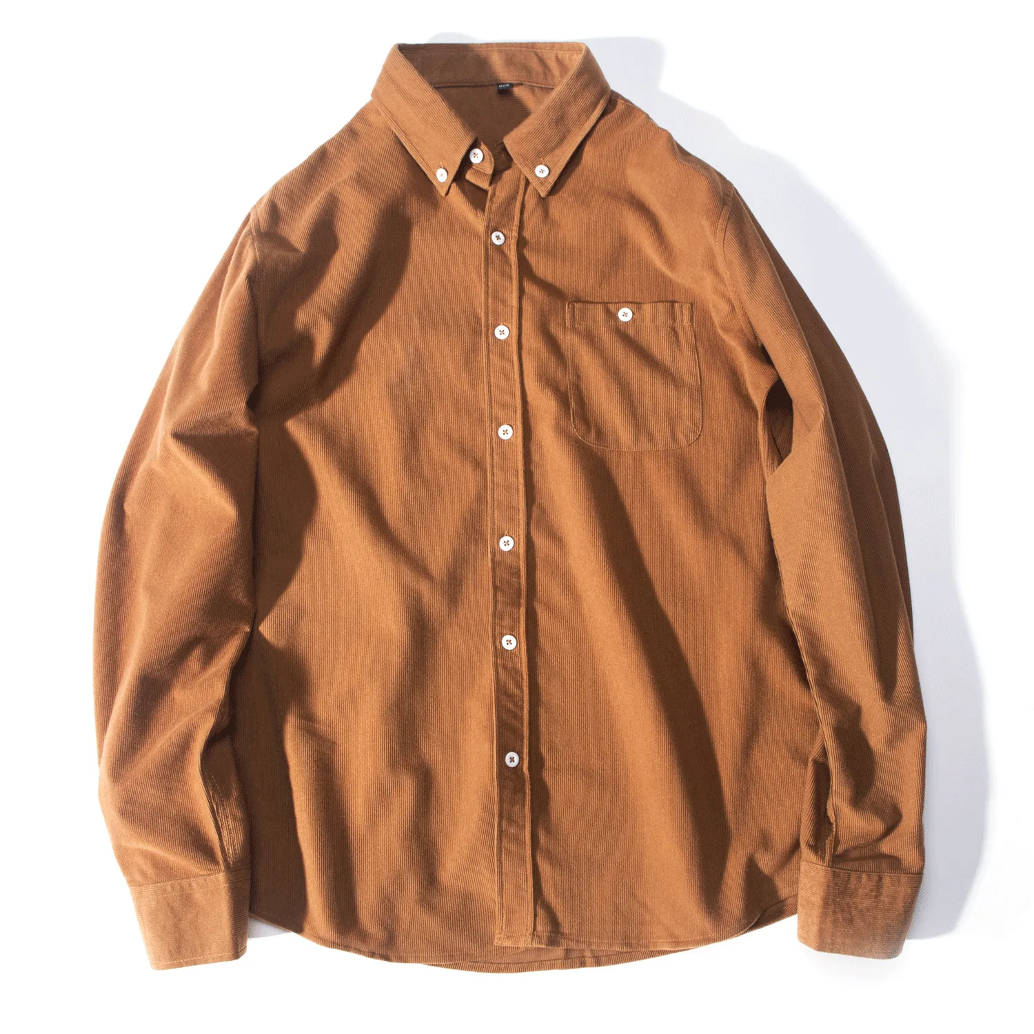 Осеннее платье новая мужская Вельветовая рубашка Корейская версия саморазвития