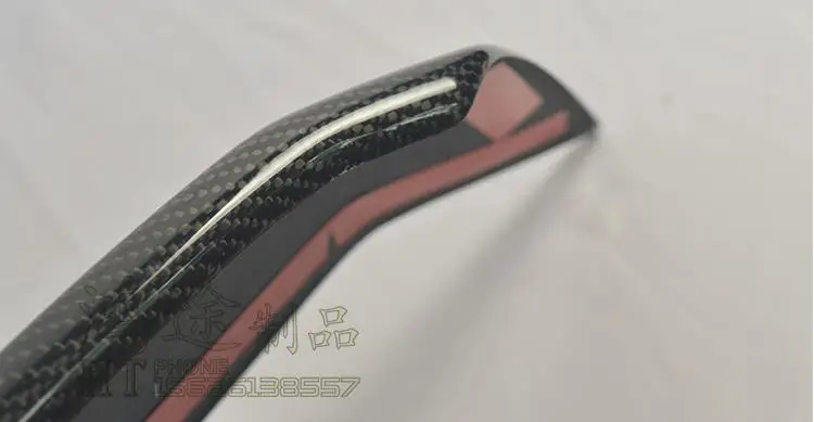 Высококачественная декоративная полоса из углеродного волокна для капота