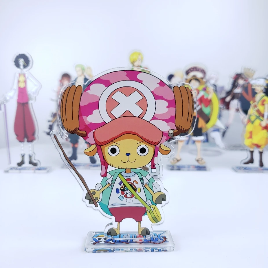 

Anime One Piece Luffy Acrylic Figure Stand Model Plate Desk Decor Cosplay Xmas